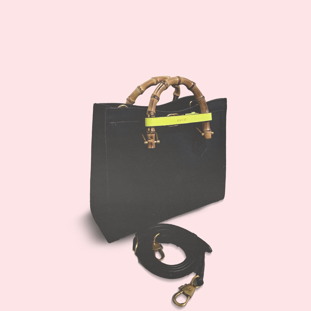 GG diana blk tote small