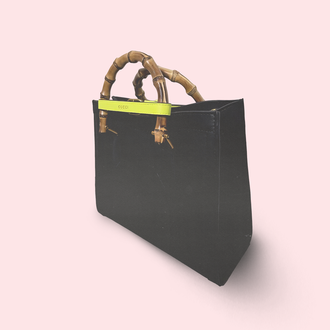 GG diana blk tote small