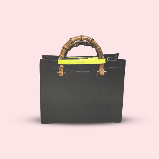 GG diana blk tote small