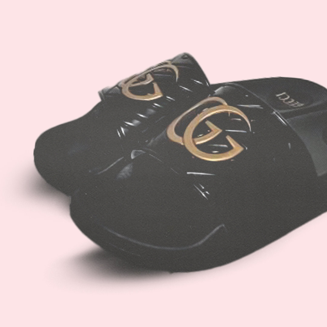 GG slides black women's