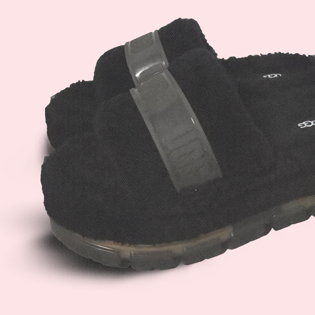 UGG Fluff slides Black