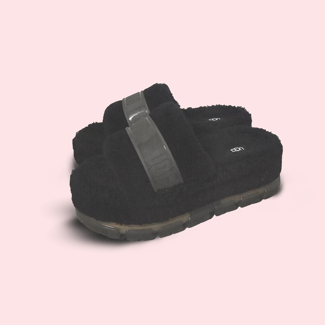 UGG Fluff slides Black