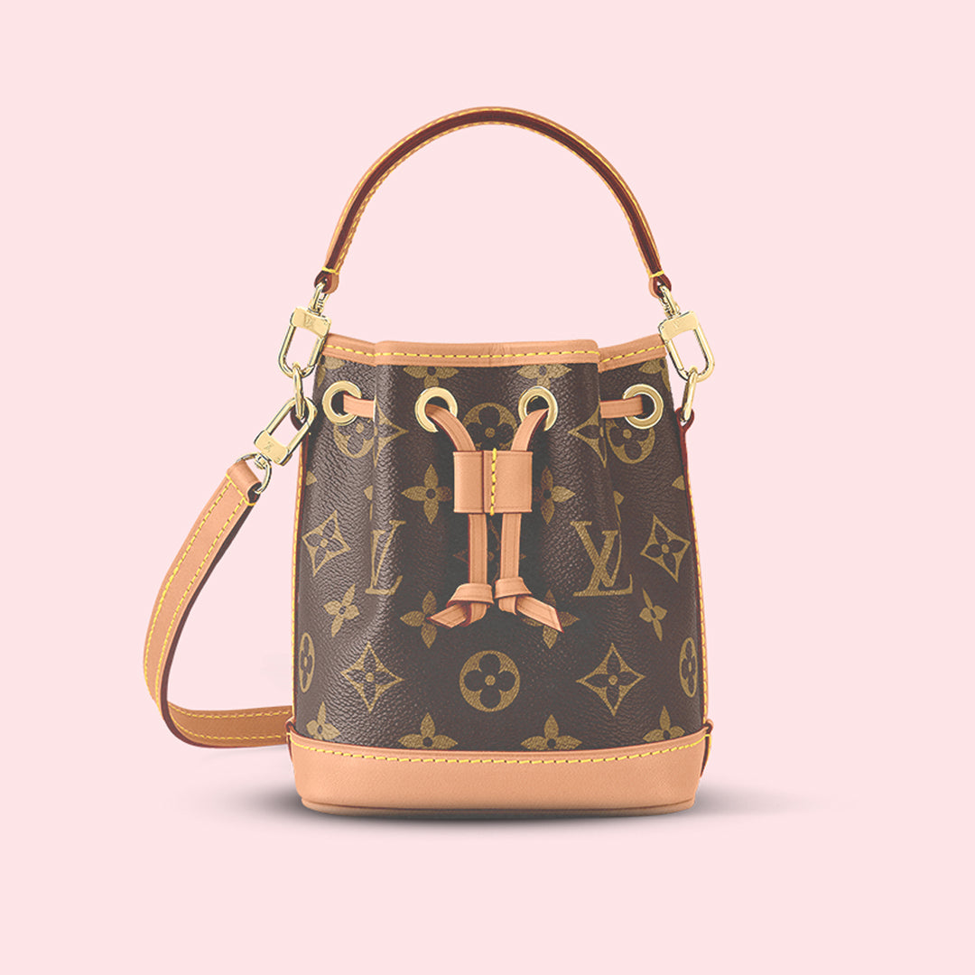 LV nano noe monogram mini