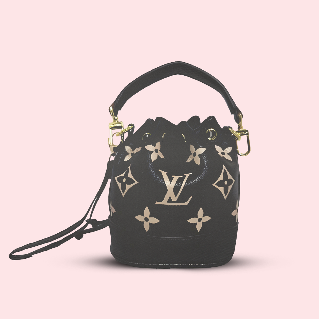 LV empreinte monogram giant nano noe black